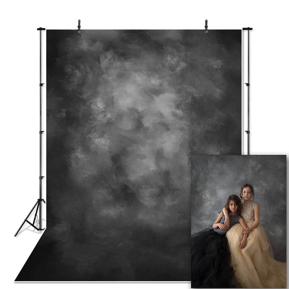 Photography Backdrop Stand Kit - Abstract Texture Old Master Backdrop For