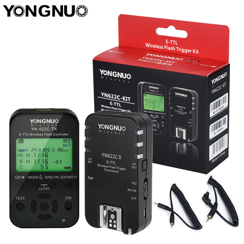 Wireless Flash Trigger 2.4G - Yongnuo YN622C-TX Transmitter YN622C II Receiver