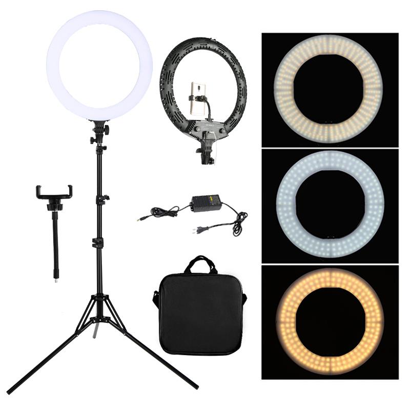 Ring Light 18 Inch Studio - WalkingWay 18 inch LED Ring Light