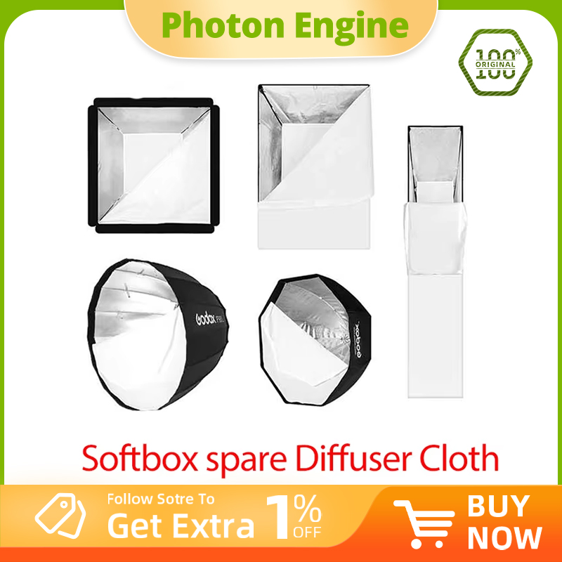 Softbox 120Cm Octagon - Godox Bowens Mount Octagon Rectangle Softbox