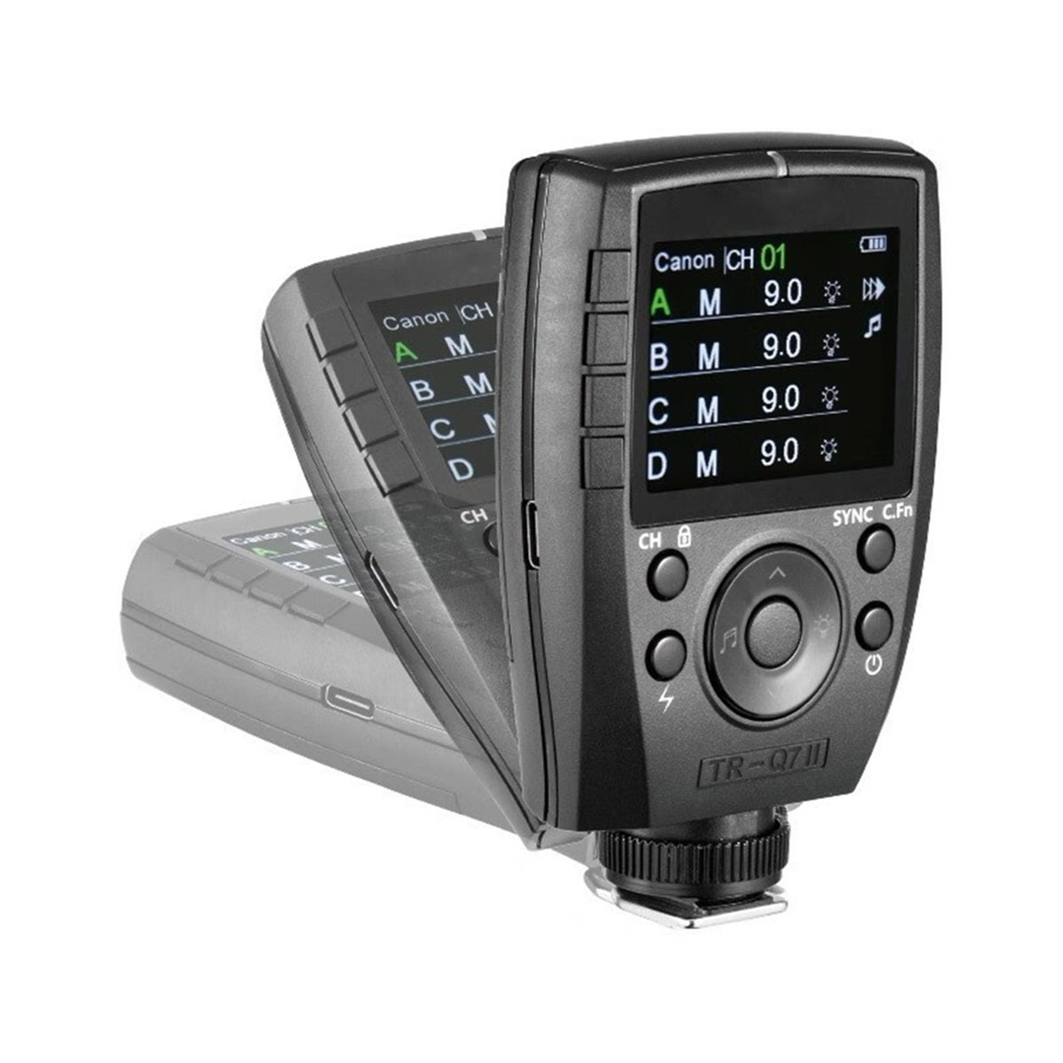 Wireless Flash Trigger 2.4G - B21B TR-Q7II 2.4G Wireless Trigger Transmitter