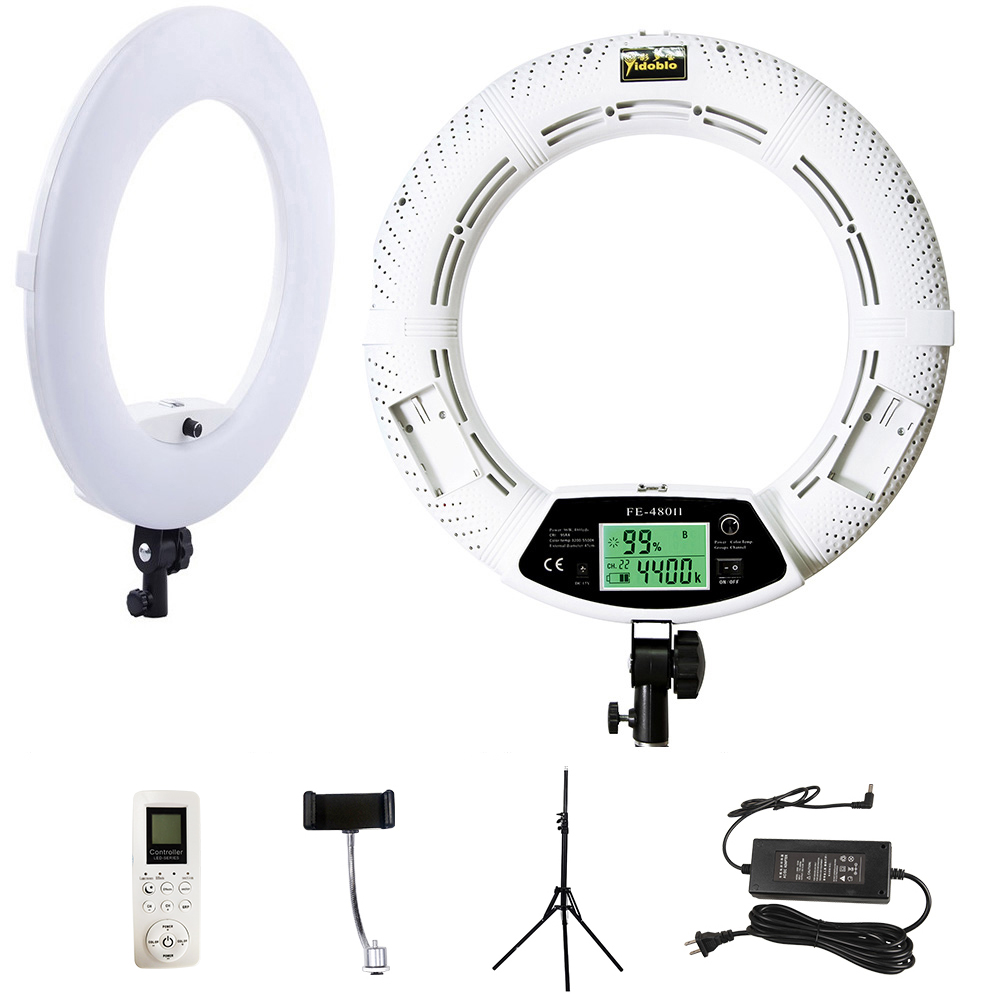 Ring Light 18 Inch Studio - 18inch Led Ring Lights with Tripod