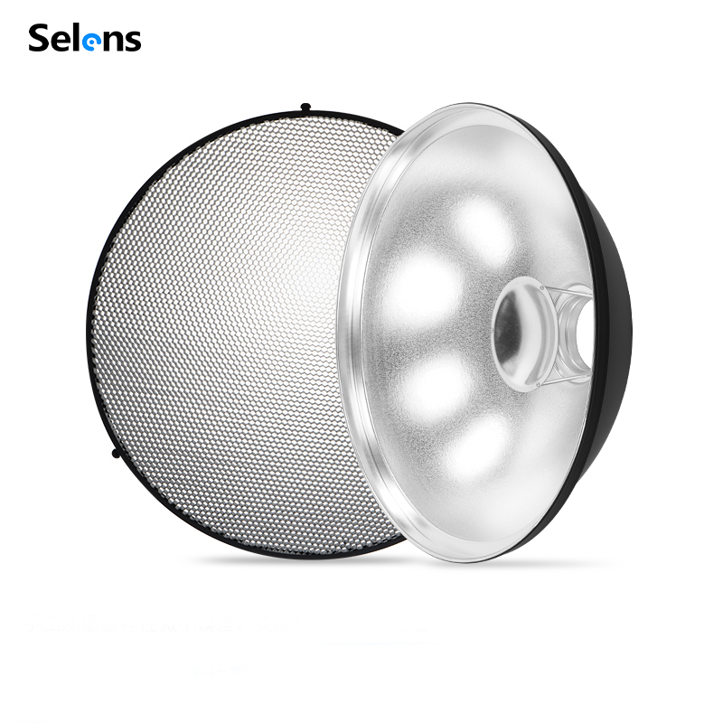 Beauty Dish 55Cm Studio - Selens 55cm 22