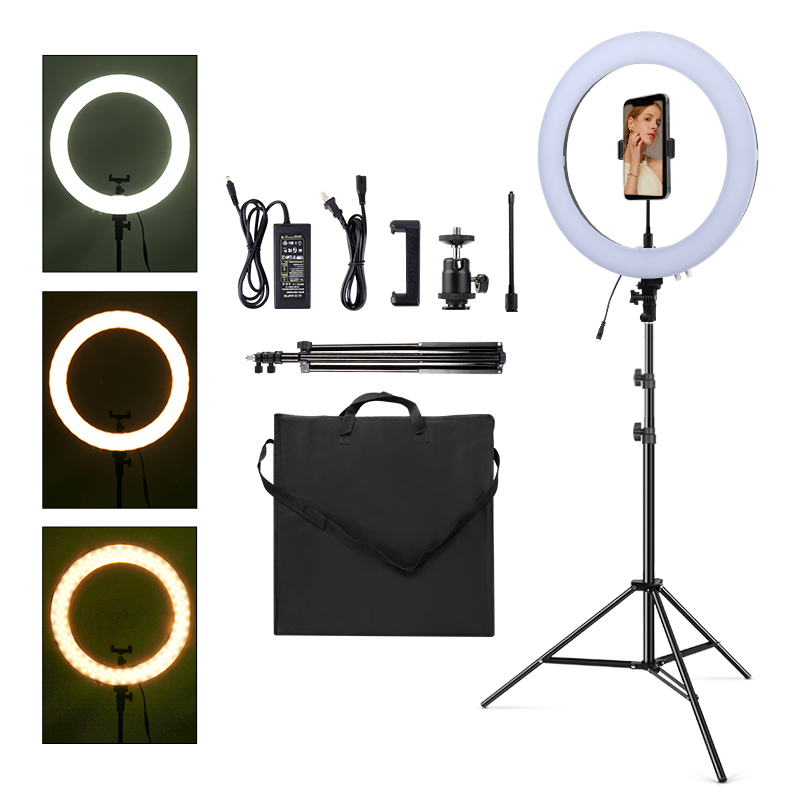 Ring Light 18 Inch Studio - 18 inch Ring Light With Tripod