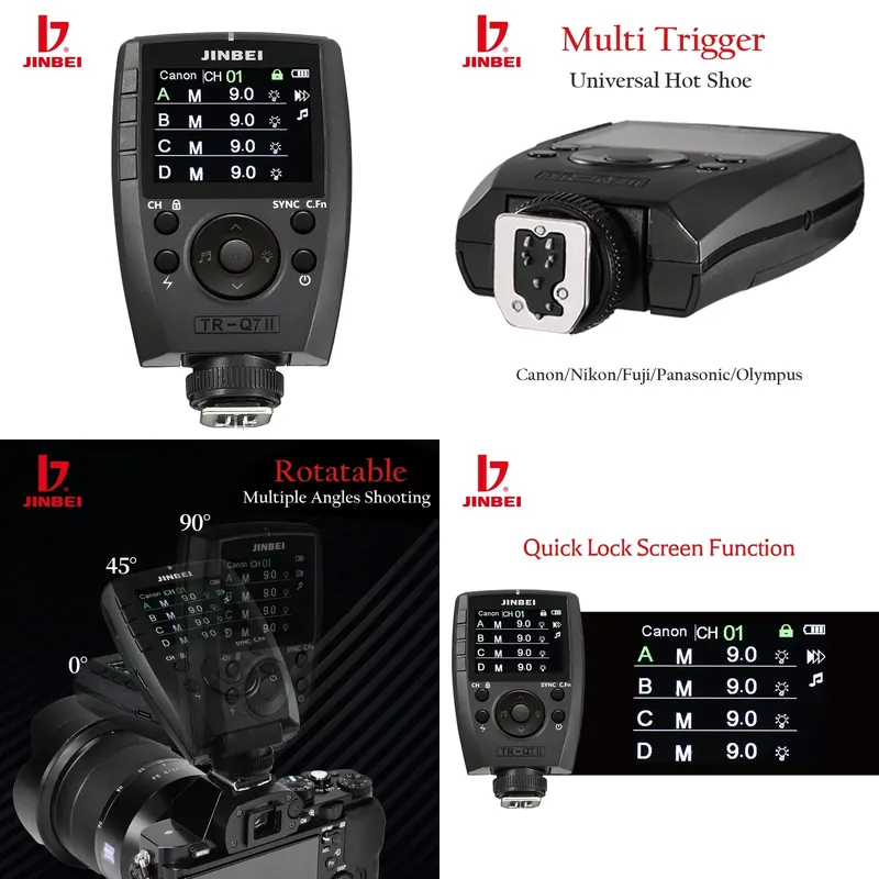 Wireless Flash Trigger 2.4G - Wireless 2.4G TTL Flash Trigger with