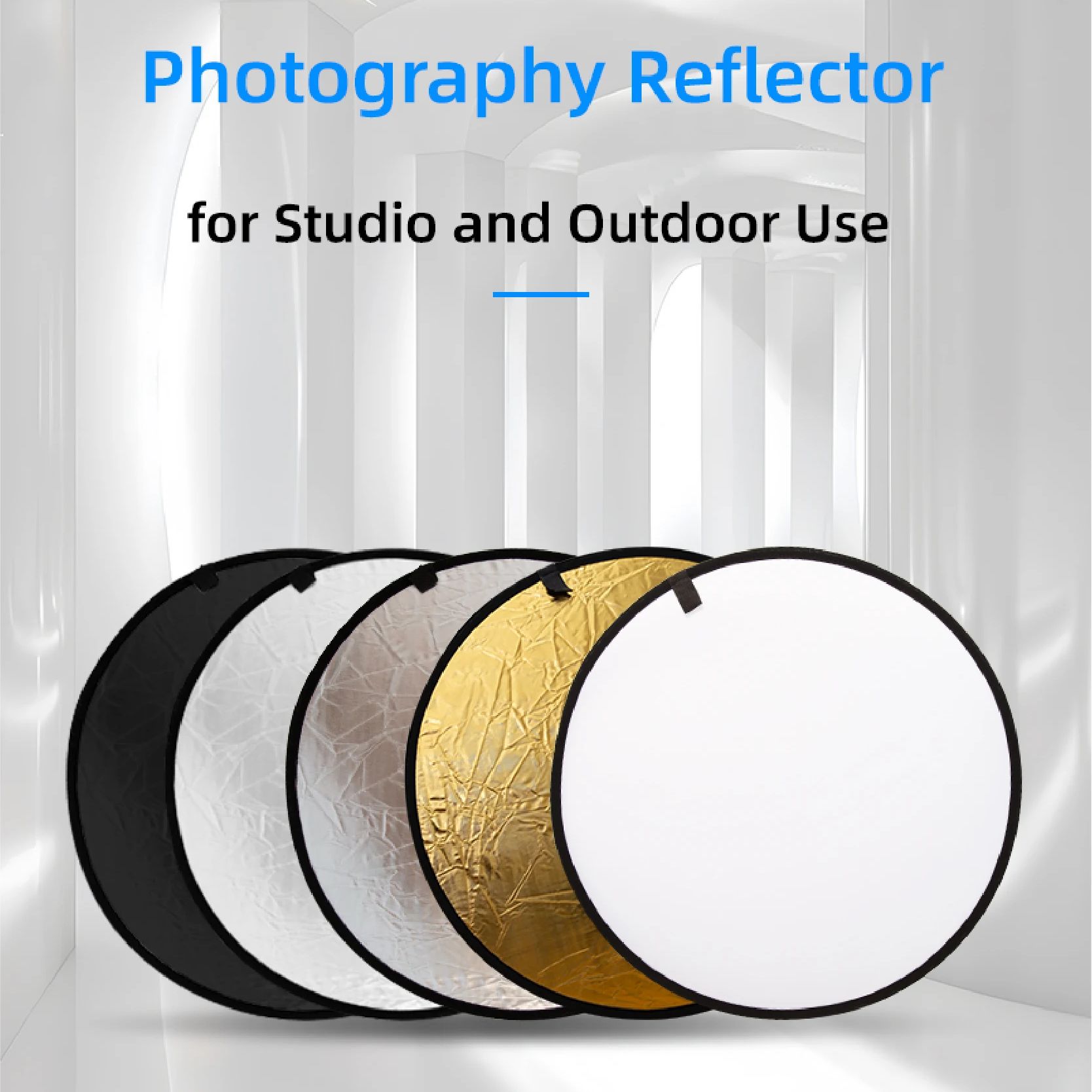 Reflector 5 In 1 110Cm - RF01 5in1 Collapsible Round Photography Reflector