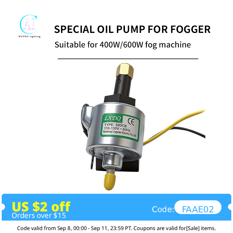 Studio Strobe Light 600W - Oil Pump for Smoke Machine 18W