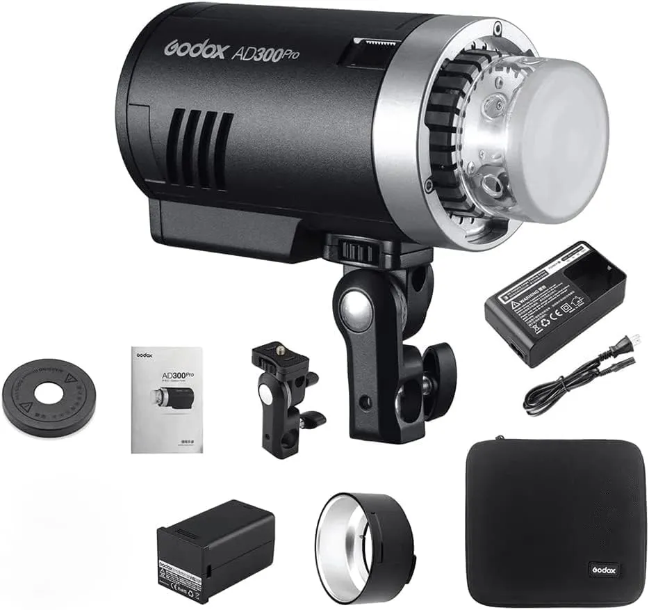 Studio Strobe Hss Ttl - Godox AD300Pro 300Ws Outdoor Flash Strobe