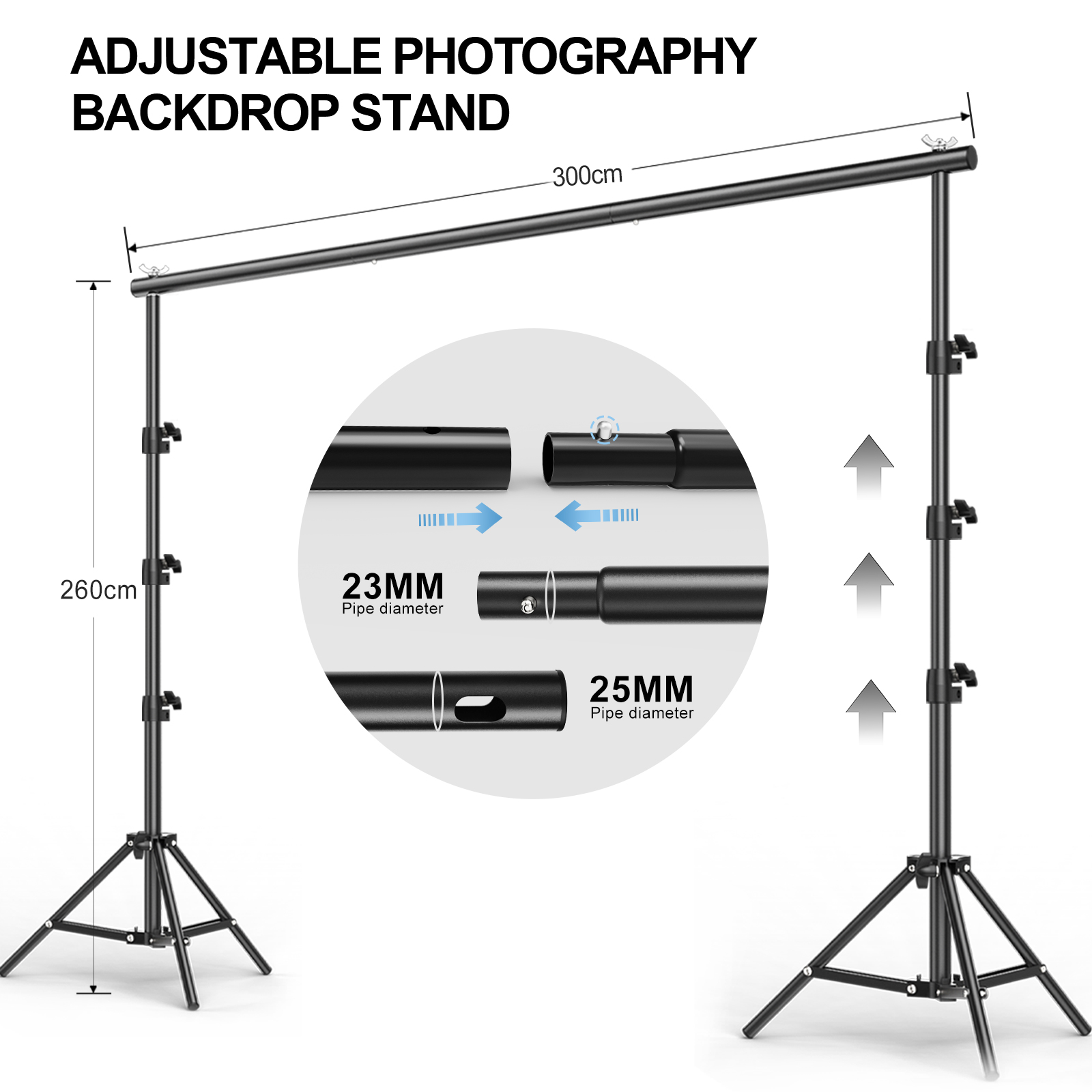 Adjustable Photography Backdro - Photography Backdrop Stand Kit review and price