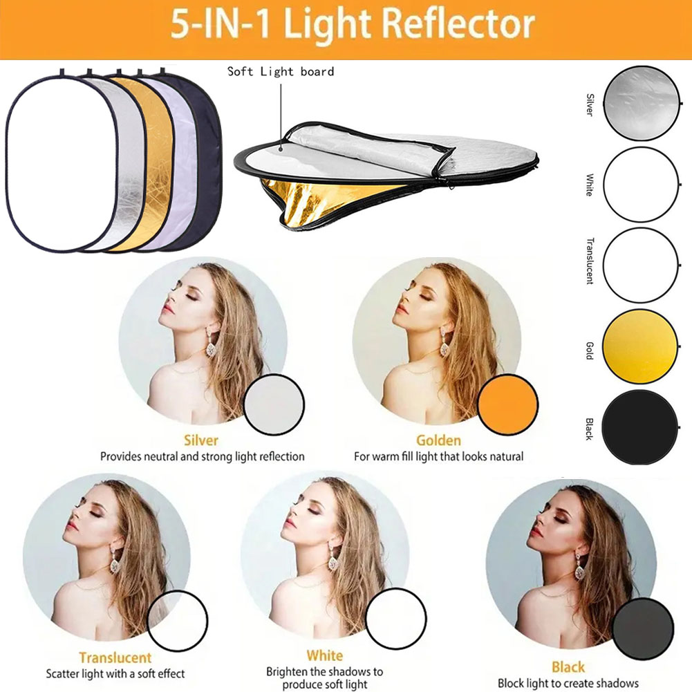ERIKOLE 5-in-1 Photography Ref - Reflector 5 In 1 110Cm review and price