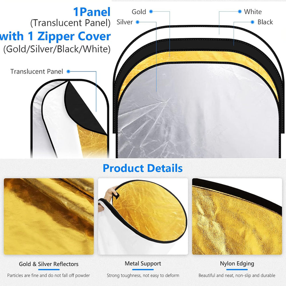 ERIKOLE 5-in-1 Photography Ref - Reflector 5 In 1 110Cm review and price