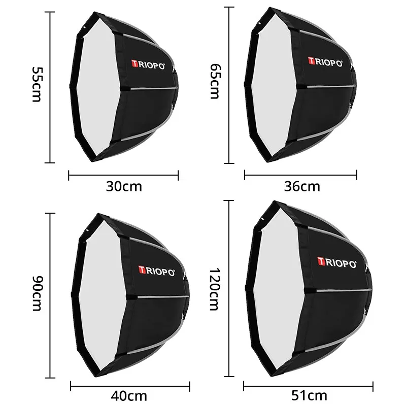 Triopo 55/65/90/120cm Octagon  - Softbox 120Cm Octagon review and price