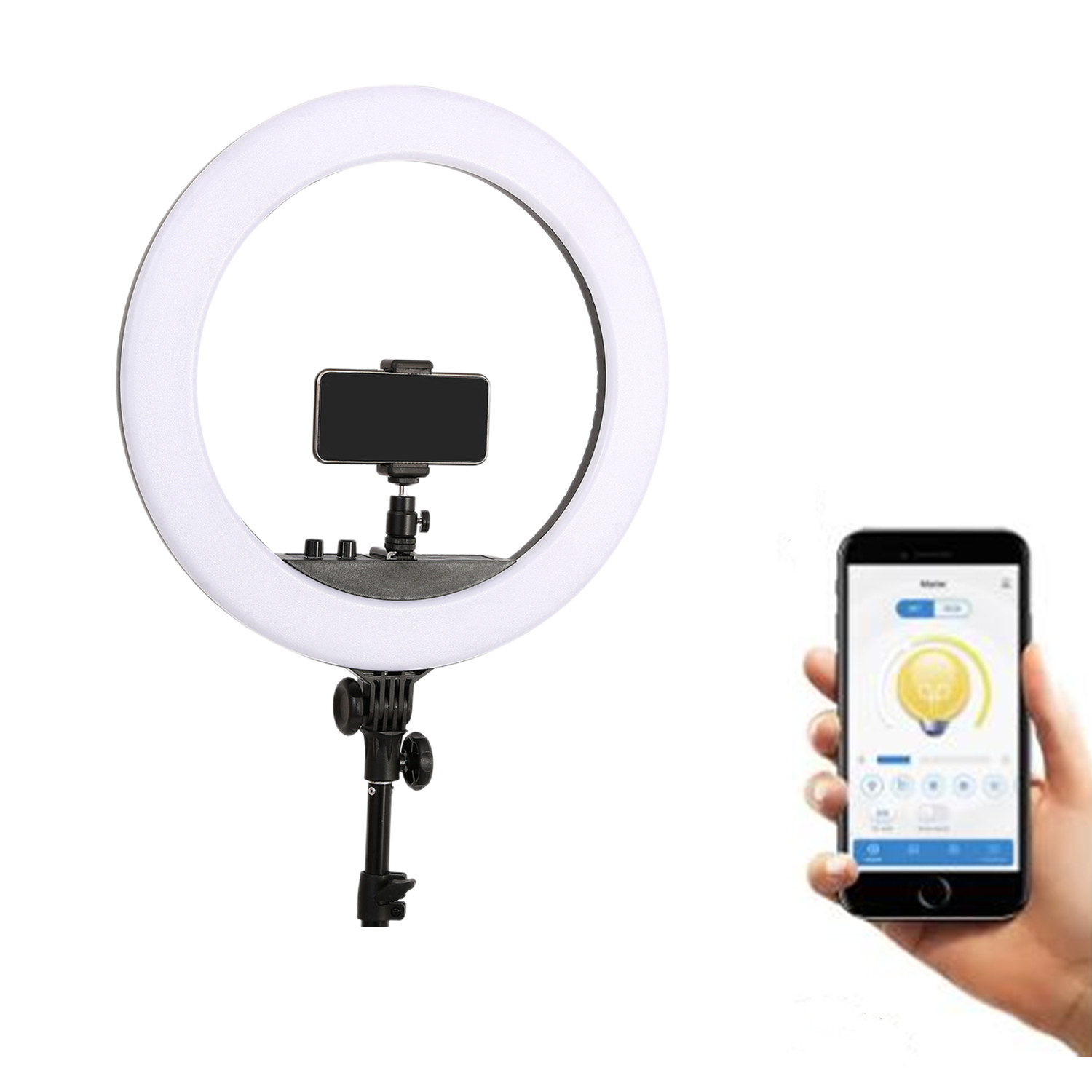 18Inch 55W Photo Studio LED Ri - Ring Light 18 Inch Studio review and price