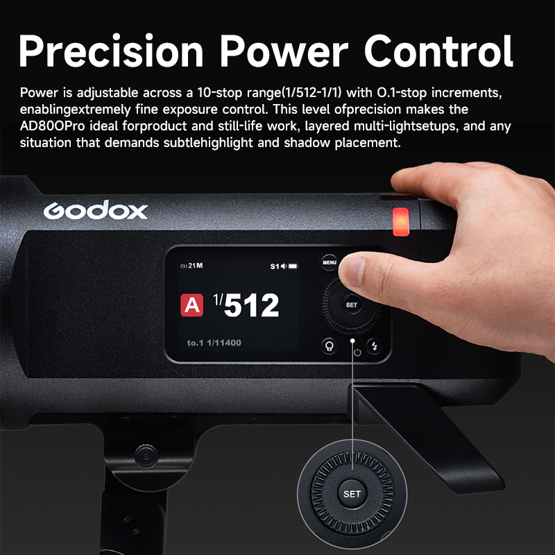 Godox AD800 Pro  Godox TTL Bat - Studio Strobe Hss Ttl review and price