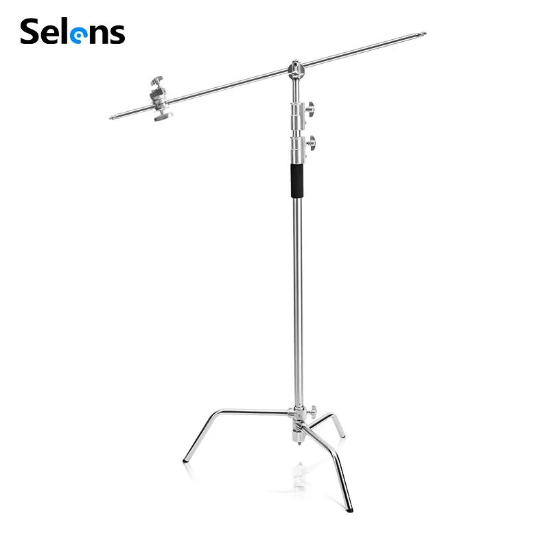 Selens C Stand Photo Studio He - Studio Light Stand 3M Heavy Duty review and price