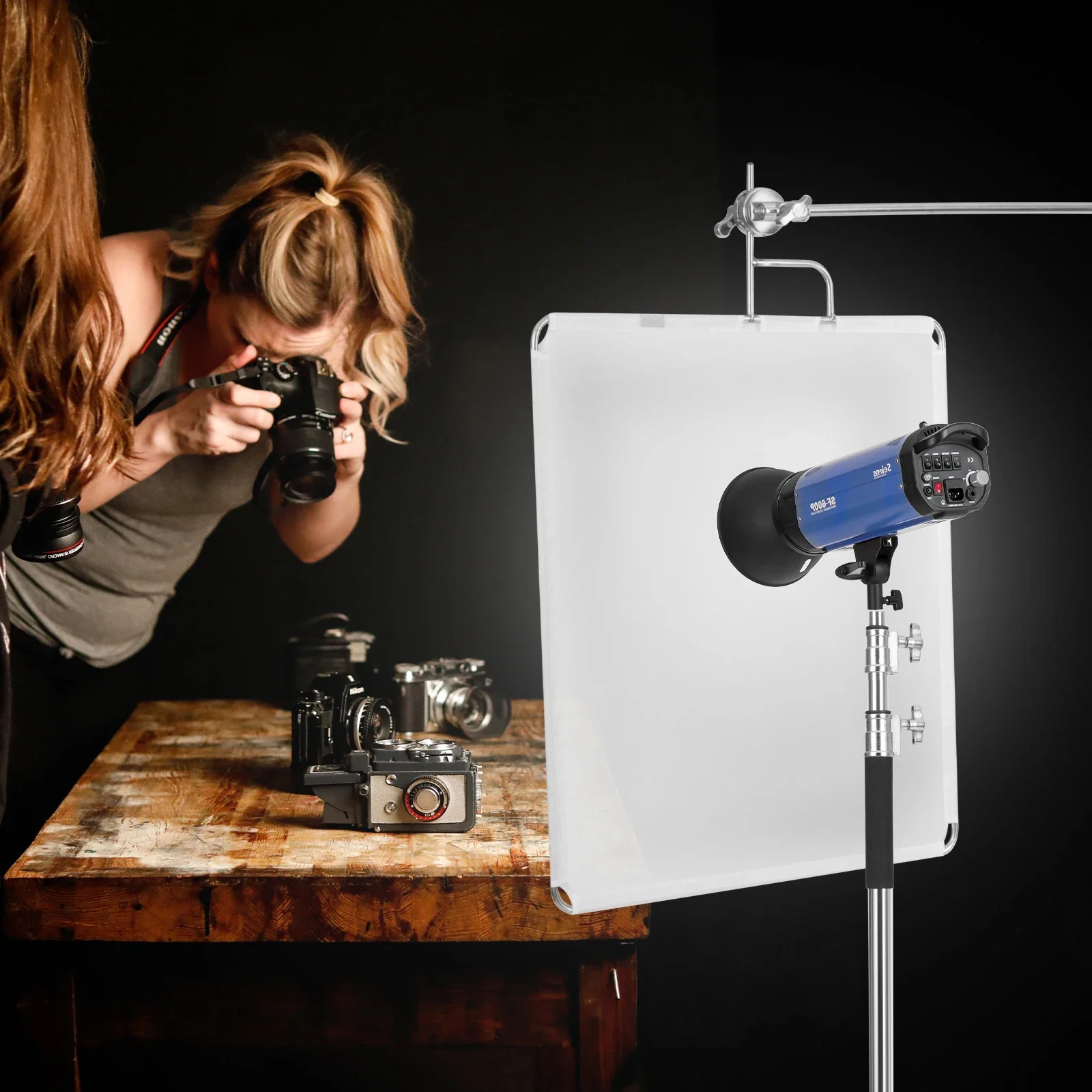 Selens C Stand Photo Studio He - Studio Light Stand 3M Heavy Duty review and price