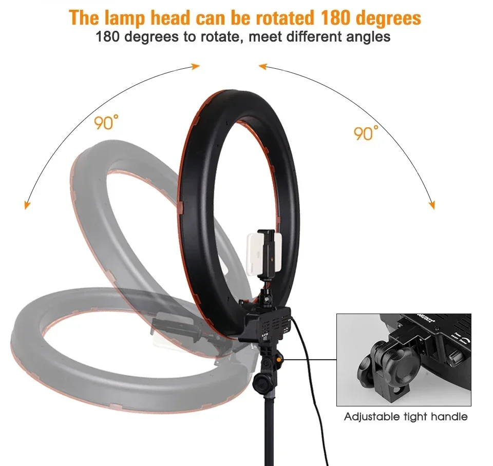 For 18 Inch 48cm LED Ring Ligh - Ring Light 18 Inch Studio review and price