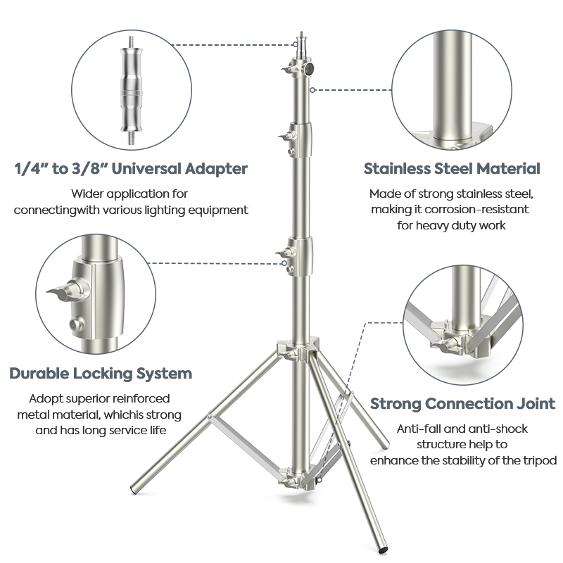 9.8ft/3m Professional Studio H - Studio Light Stand 3M Heavy Duty review and price