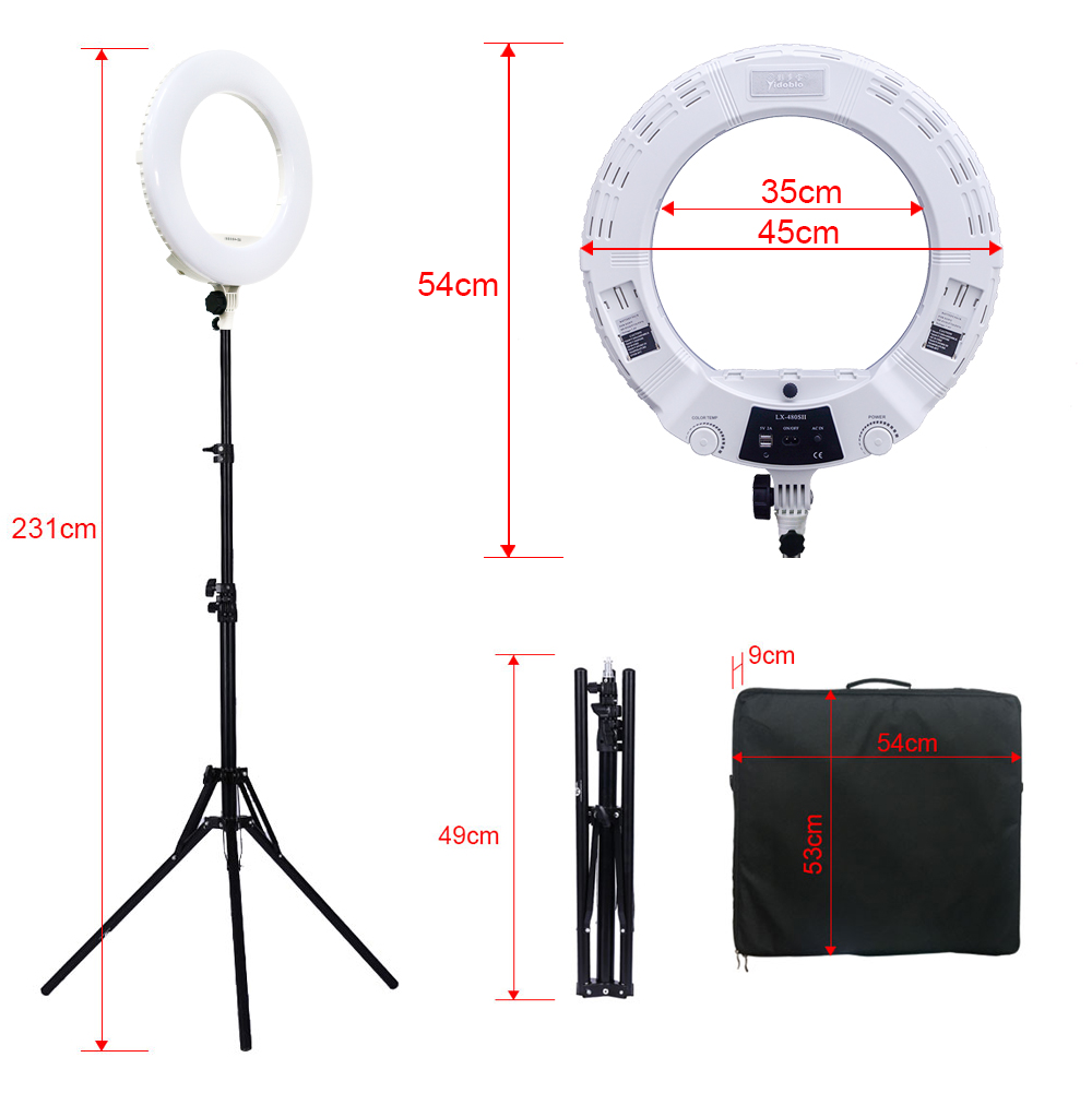 Selfie Ring Light Lamps 45cm w - Ring Light 18 Inch Studio review and price