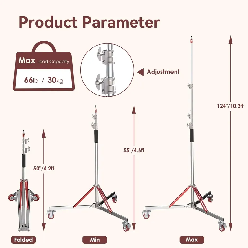 Adjustable C Stand Tripod with - Studio Light Stand 3M Heavy Duty review and price