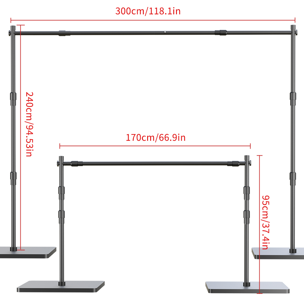 16KG Super Heavy Wall Stable B - Photography Backdrop Stand Kit review and price
