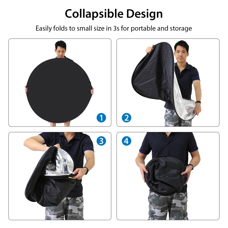 PULUZ 5 Color in 1 Photography - Reflector 5 In 1 110Cm review and price