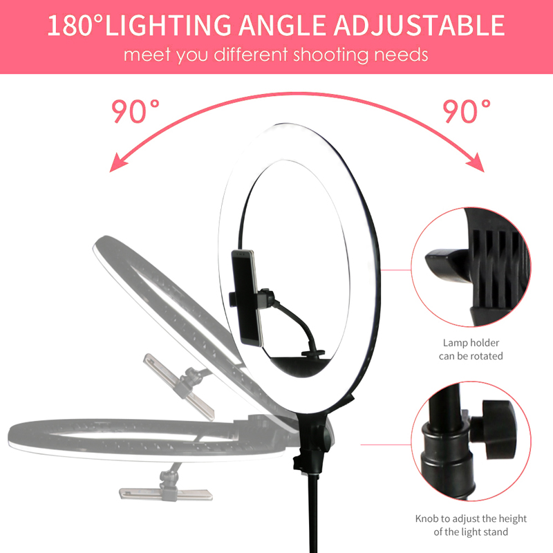 WalkingWay 18 inch LED Ring Li - Ring Light 18 Inch Studio review and price