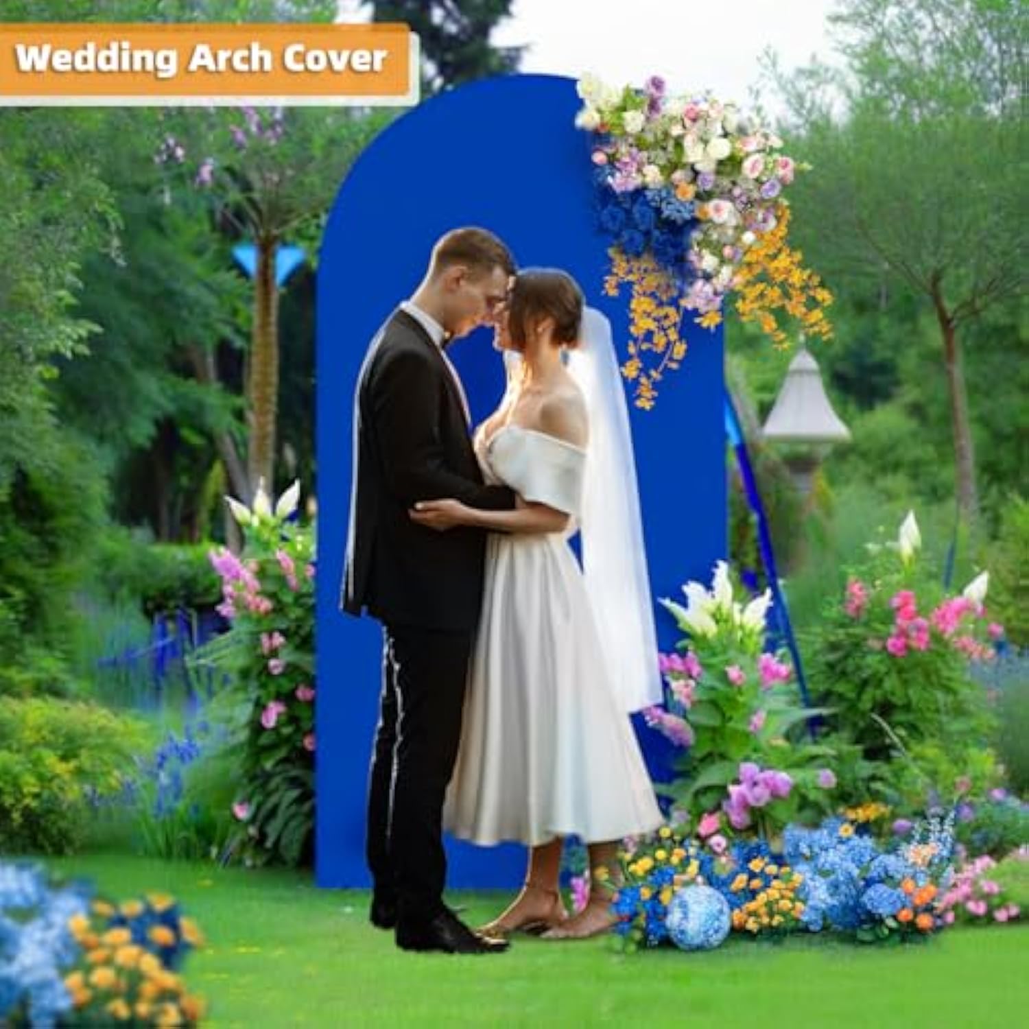 VIKAMA Blue Arch Cover Wedding - Photography Backdrop Stand Kit review and price