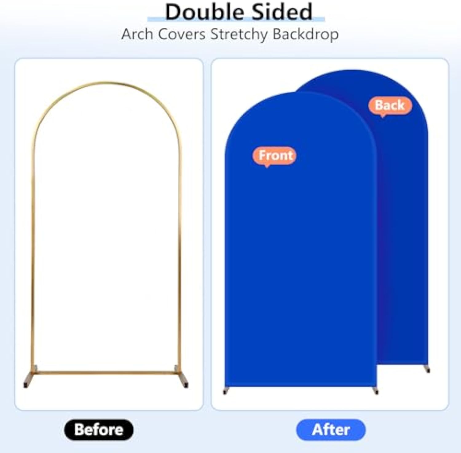 VIKAMA Blue Arch Cover Wedding - Photography Backdrop Stand Kit review and price