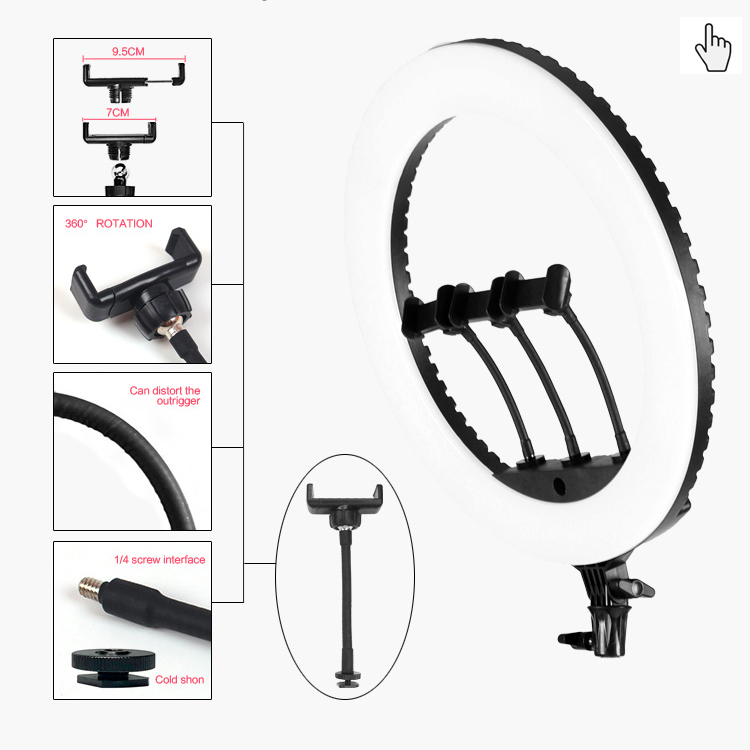 HQ-18N Photographic Makeup Stu - Ring Light 18 Inch Studio review and price