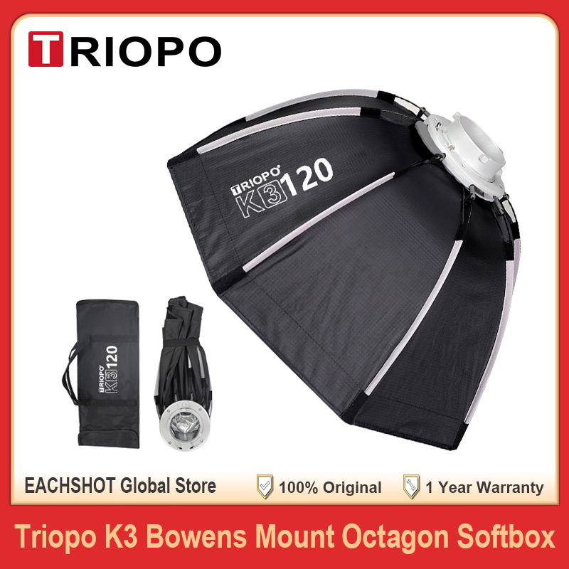 TRIOPO K3 Series 55cm 65cm 90c - Softbox 120Cm Octagon review and price
