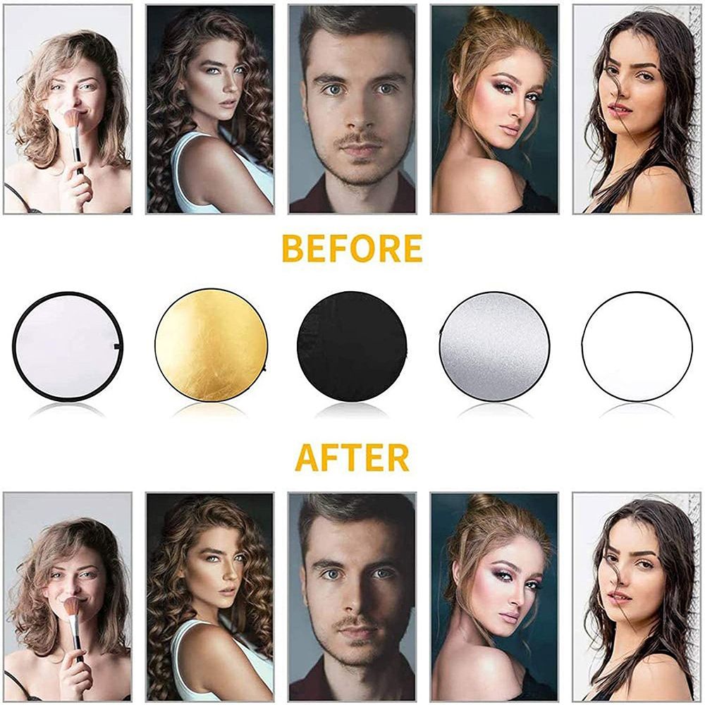 60cm 80cm 110cm Portable Photo - Reflector 5 In 1 110Cm review and price