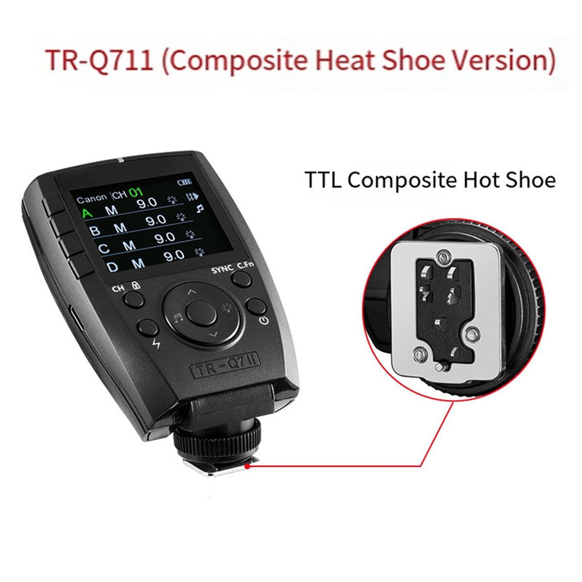B21B TR-Q7II 2.4G Wireless Tri - Wireless Flash Trigger 2.4G review and price