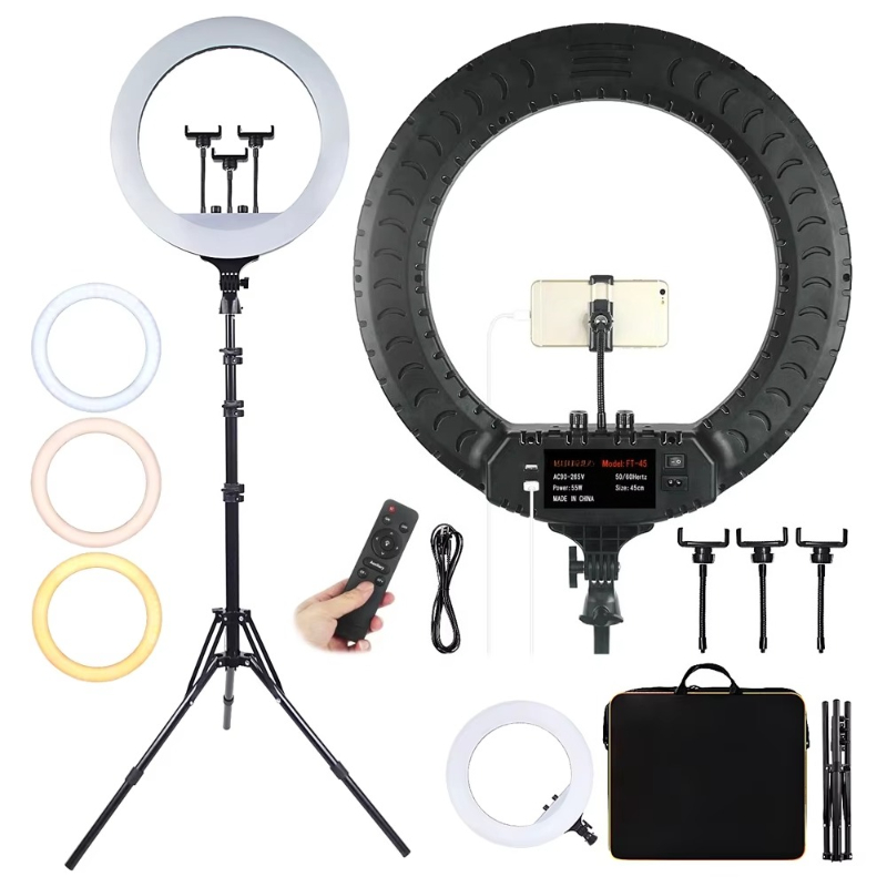 18 Inch Ring Light with Tripod - Ring Light 18 Inch Studio review and price