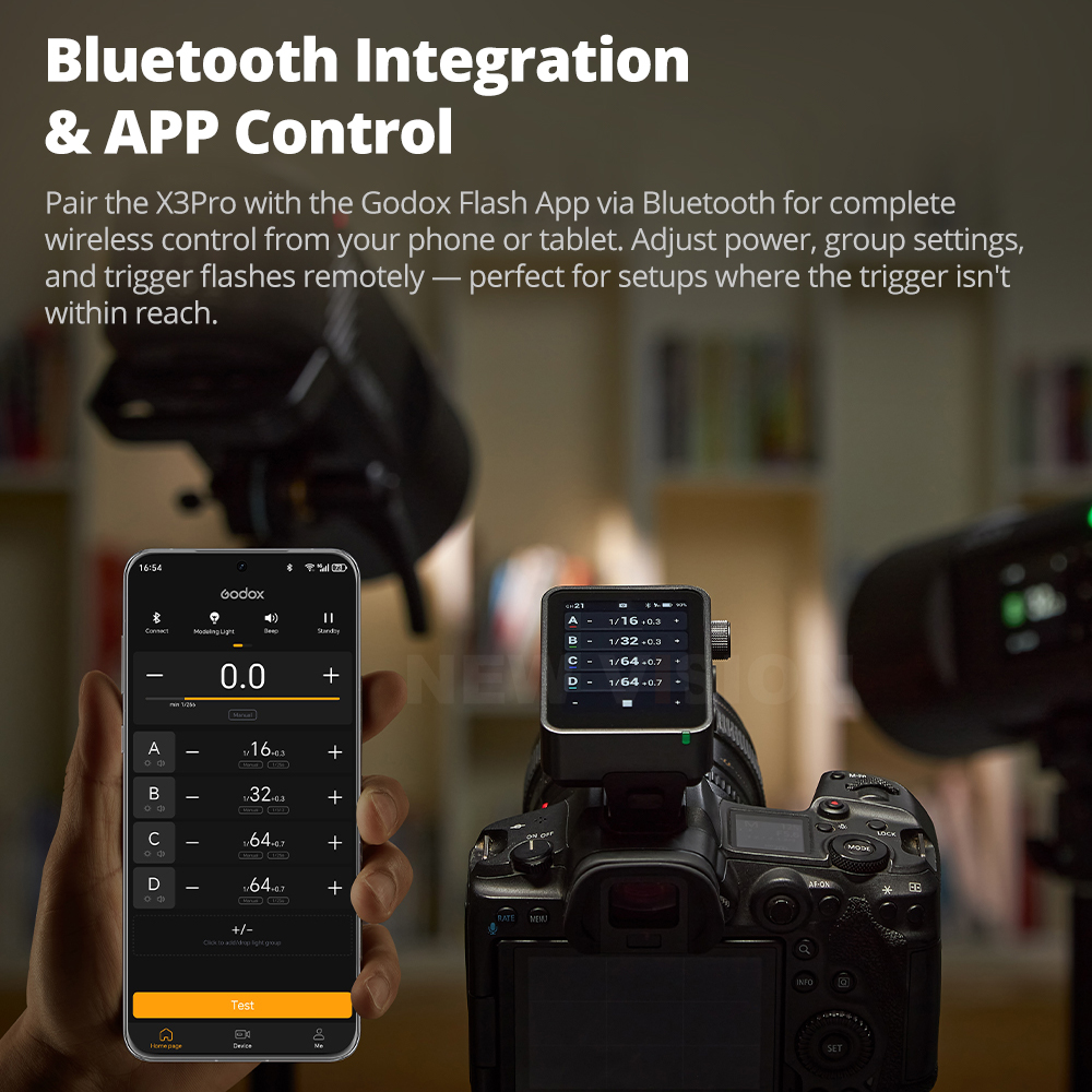 New Godox X3pro TTL HSS 2.4G W - Wireless Flash Trigger 2.4G review and price