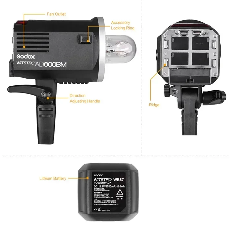 AD600BM 600W Studio flash ligh - Studio Strobe Light 600W review and price