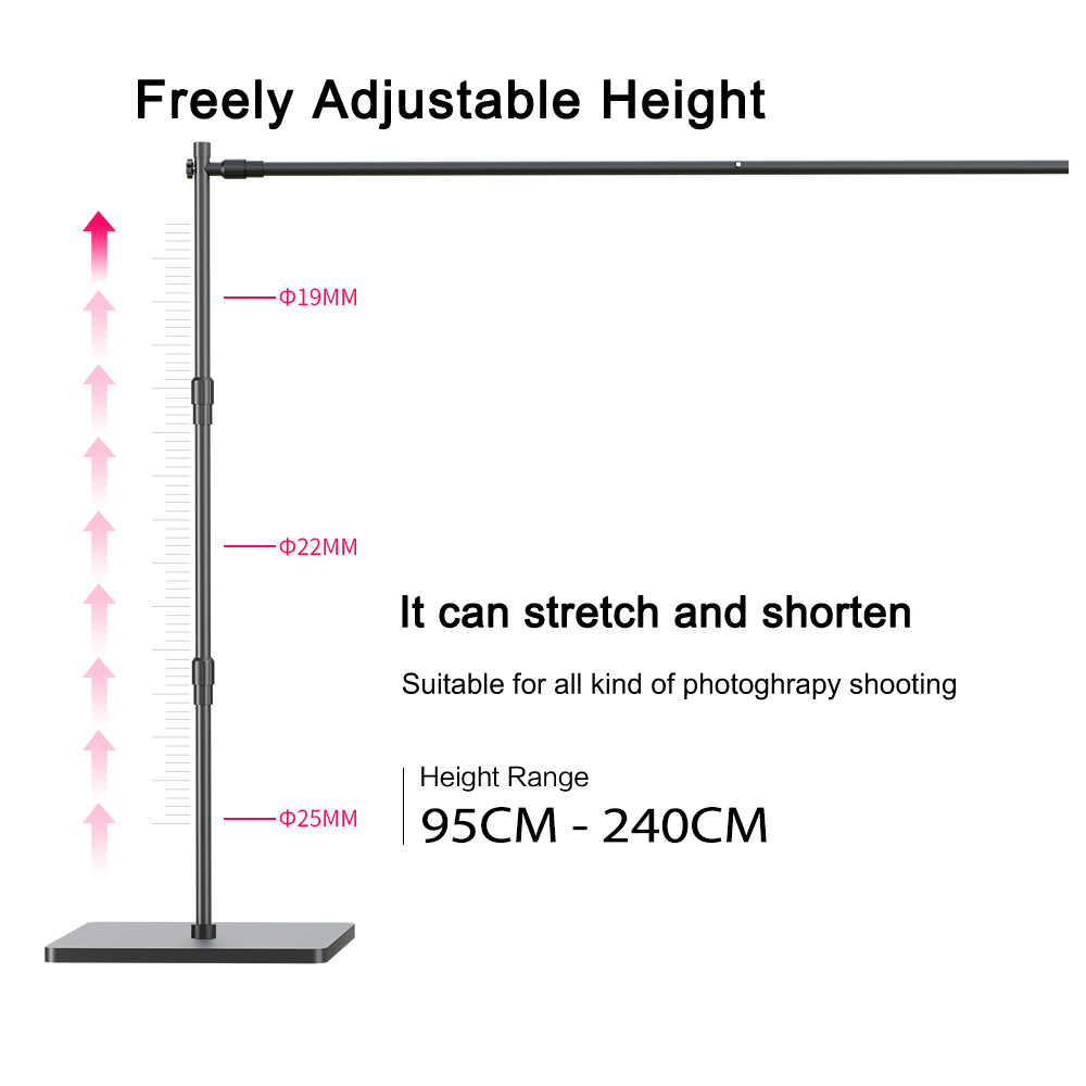 2.4X3M Heavy Duty Background B - Photography Backdrop Stand Kit review and price