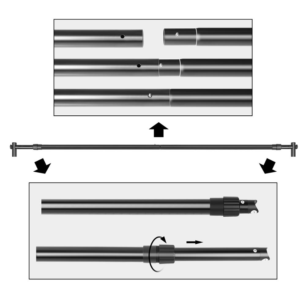 2.4x3M Versatile Heavy Duty Ba - Photography Backdrop Stand Kit review and price