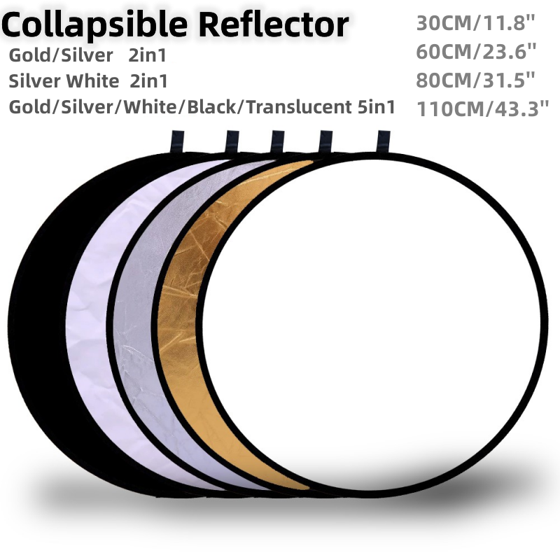 RF01 5in1 Collapsible Round Ph - Reflector 5 In 1 110Cm review and price