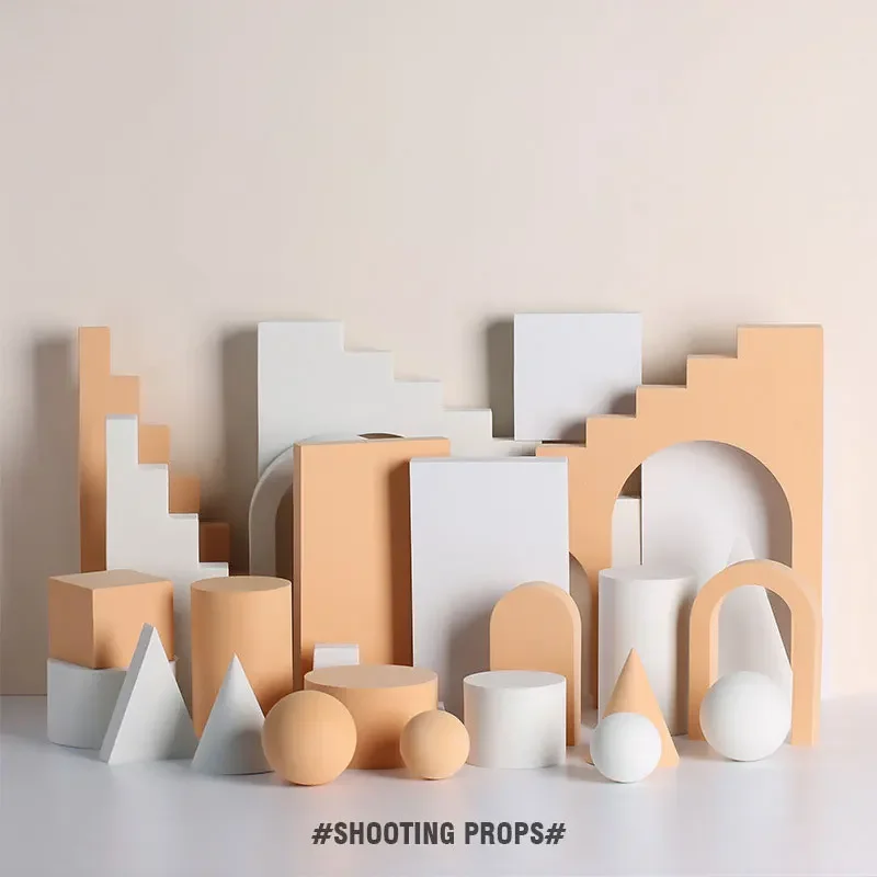 Geometric Sponge Blocks Produc - Photography Backdrop Stand Kit review and price
