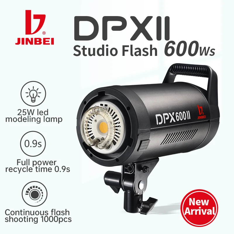 Jinbei Dpx-600ii 600w 25w Led  - Studio Strobe Light 600W review and price