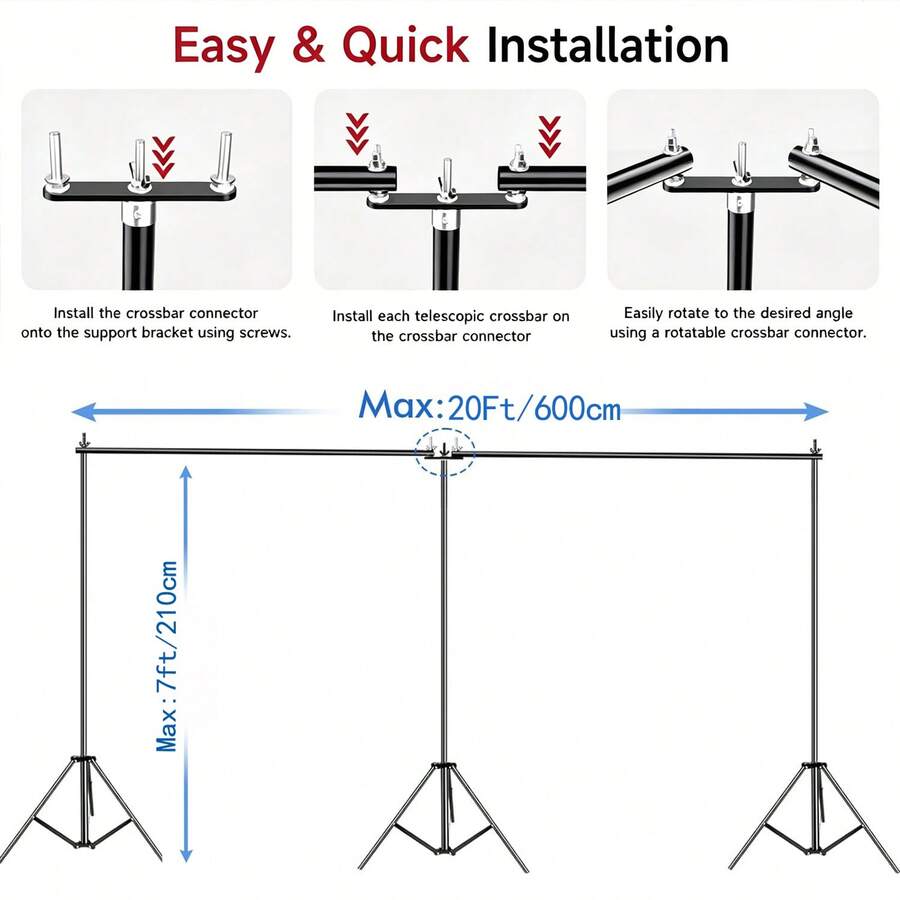 20x7Ft Backdrop Stand, Back Dr - Photography Backdrop Stand Kit review and price