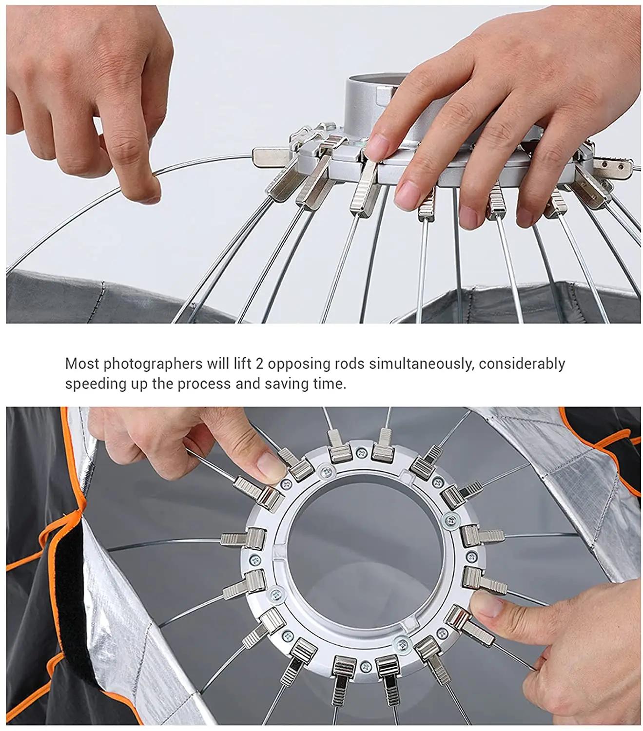 Godox QR-P70 70cm P90 90cm P12 - Softbox 120Cm Octagon review and price