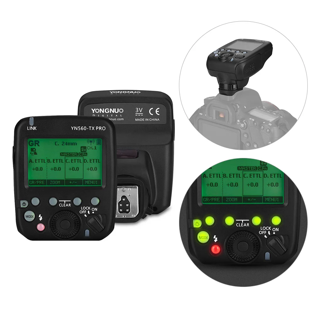 2026 In stock YONGNUO YN560-TX - Wireless Flash Trigger 2.4G review and price
