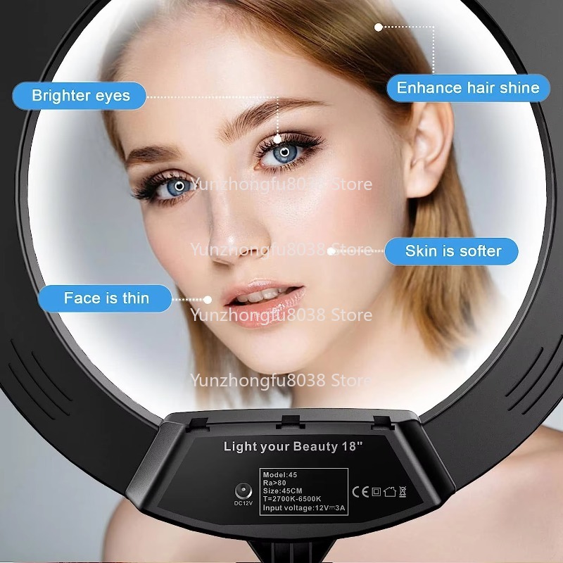 18-Inch Portable Tripod Lighti - Ring Light 18 Inch Studio review and price