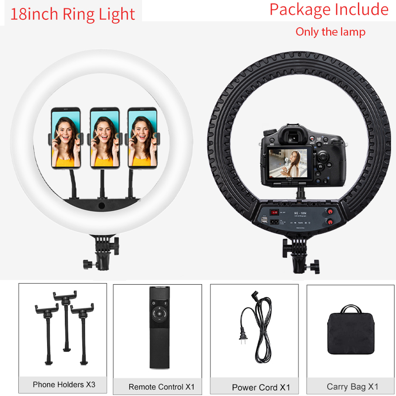 18 inch Ring Light with Tripod - Ring Light 18 Inch Studio review and price