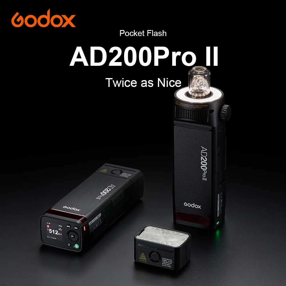 Godox AD200pro II 2.4G TTL Stu - Studio Strobe Hss Ttl review and price