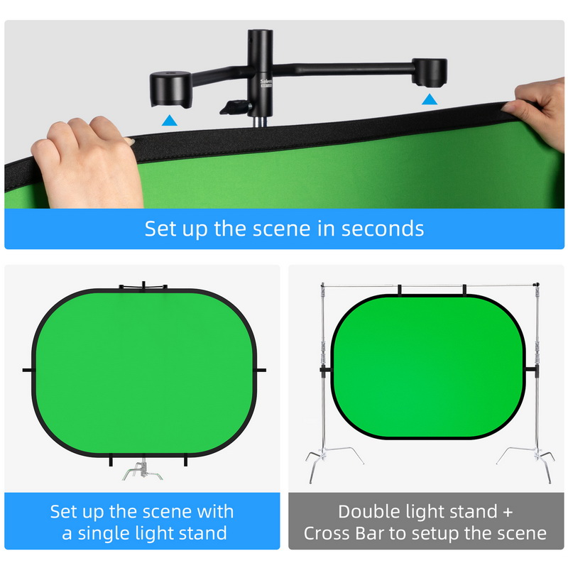 Selens Reflector Clip Photogra - Photography Backdrop Stand Kit review and price
