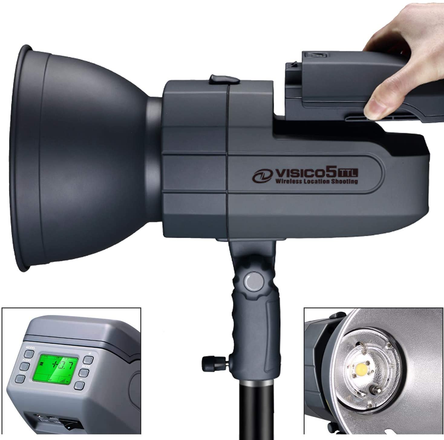 Visico 5II 400Ws TTL HSS Outdo - Studio Strobe Hss Ttl review and price
