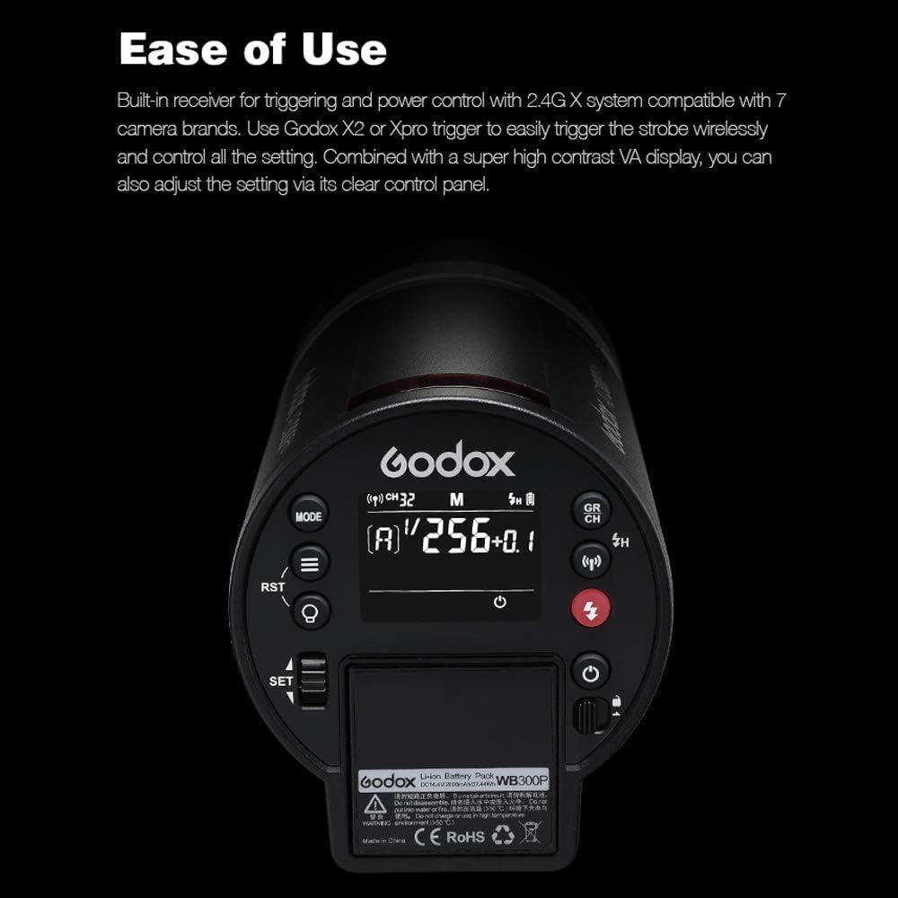 Godox AD300Pro 300Ws Outdoor F - Studio Strobe Hss Ttl review and price